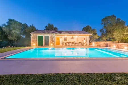 Villa Son Fadri : piscine salée 11,5m, 5 chambres, Campos : photo 17
