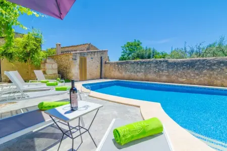 Sa Casa Vella – Villa 8 pers. avec piscine à Vilafranca : photo 8