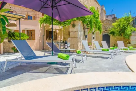 Sa Casa Vella – Villa 8 pers. avec piscine à Vilafranca : photo 9