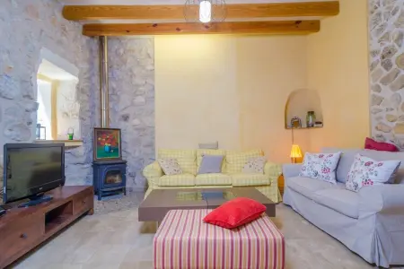 Sa Casa Vella – Villa 8 pers. avec piscine à Vilafranca : photo 12