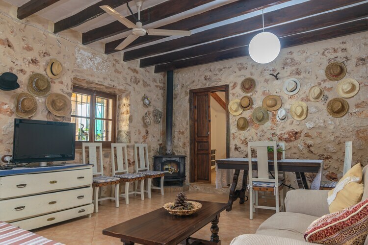 Finca Son Matginet – Villa 6 pers., piscine eau salée à Sineu - Photo 12
