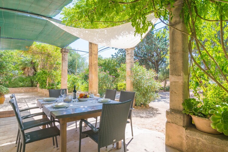 Villa Cas Pilot : piscine sel et terrasse à Santa Maria - Photo 5