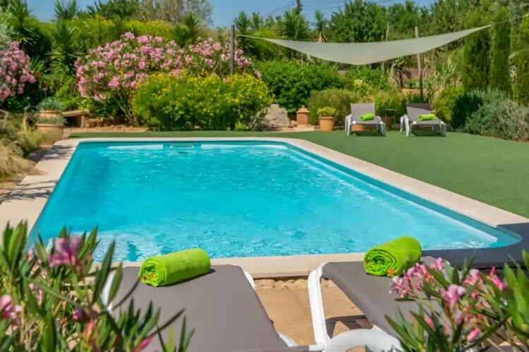 Villa Cas Pilot : piscine sel et terrasse à Santa Maria - Photo 11
