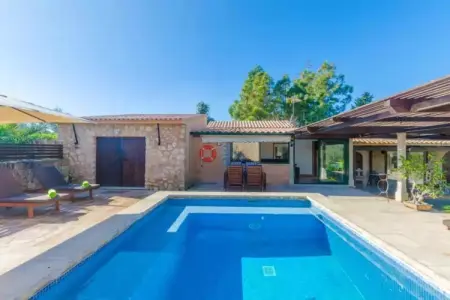 Villa Na Molla à Manacor : piscine et finca 8 personnes : photo 9