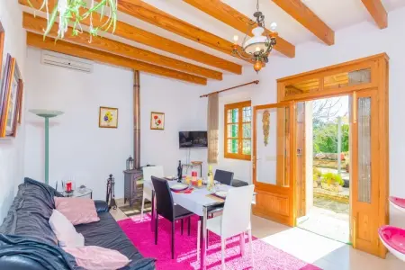 Villa Sabor De Cas Ferrer à Montuïri, piscine eau salée : photo 12