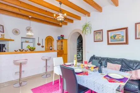 Villa Sabor De Cas Ferrer à Montuïri, piscine eau salée : photo 13
