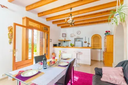 Villa Sabor De Cas Ferrer à Montuïri, piscine eau salée : photo 14