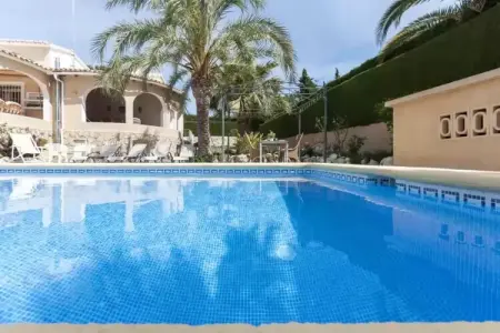 Villa Frederic à Xàbia, piscine climatisée et jardin : photo 8
