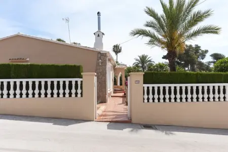 Villa Frederic à Xàbia, piscine climatisée et jardin : photo 11