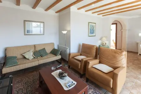 Villa Frederic à Xàbia, piscine climatisée et jardin : photo 13