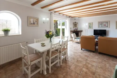 Villa Frederic à Xàbia, piscine climatisée et jardin : photo 16