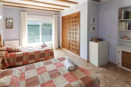 Villa Frederic à Xàbia, piscine climatisée et jardin : photo 22