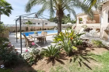 Villa Frederic à Xàbia, piscine climatisée et jardin : photo 27