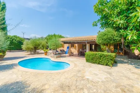 Villa Finca Sa Plana avec piscine chauffée à Son Servera : photo 12