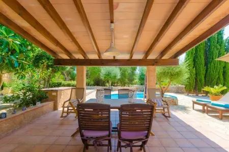 Villa Finca Sa Plana avec piscine chauffée à Son Servera : photo 17
