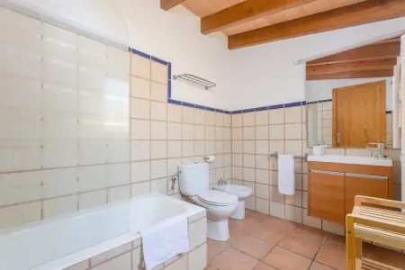 Villa Finca Sa Plana avec piscine chauffée à Son Servera : photo 34