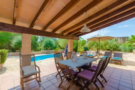 Villa Finca Sa Plana avec piscine chauffée à Son Servera : photo 41