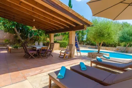 Villa Finca Sa Plana avec piscine chauffée à Son Servera : photo 45