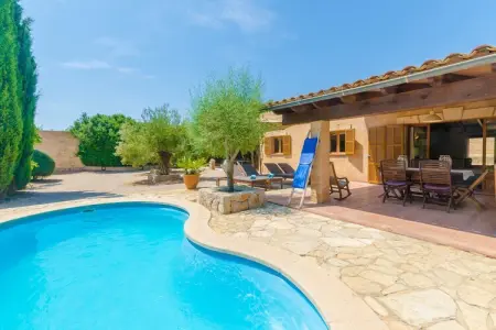Villa Finca Sa Plana avec piscine chauffée à Son Servera : photo 49