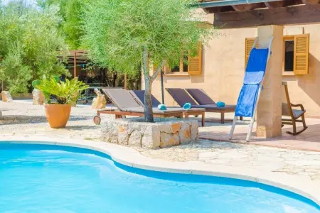Villa Finca Sa Plana avec piscine chauffée à Son Servera : photo 50