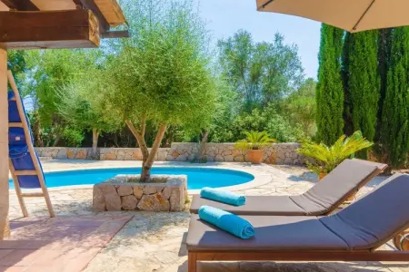 Villa Finca Sa Plana avec piscine chauffée à Son Servera : photo 51