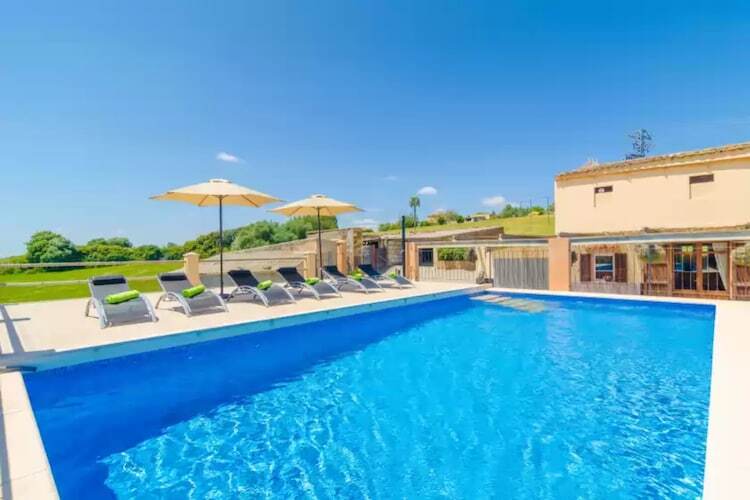 Villa Es Pont Den Teulari Nou, piscine surplombante à Manacor - Photo 8