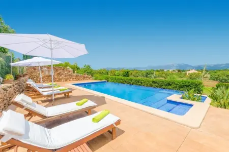 Villa Es Moyà Des Pins à Muro, piscine et jacuzzi : photo 3