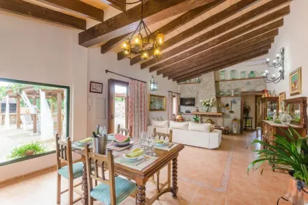 Villa Es Moyà Des Pins à Muro, piscine et jacuzzi : photo 9