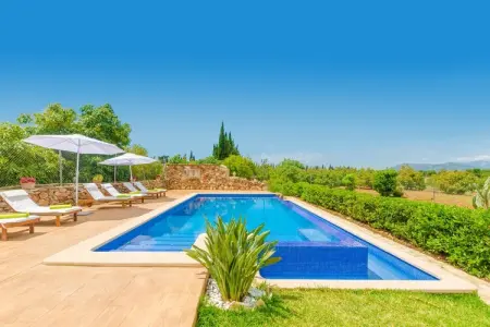 Villa Es Moyà Des Pins à Muro, piscine et jacuzzi : photo 41