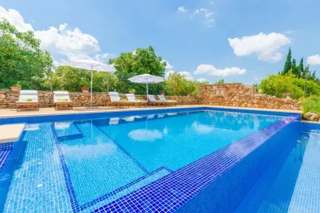 Villa Es Moyà Des Pins à Muro, piscine et jacuzzi : photo 42