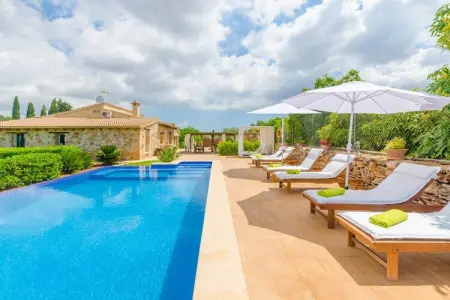 Villa Es Moyà Des Pins à Muro, piscine et jacuzzi : photo 44