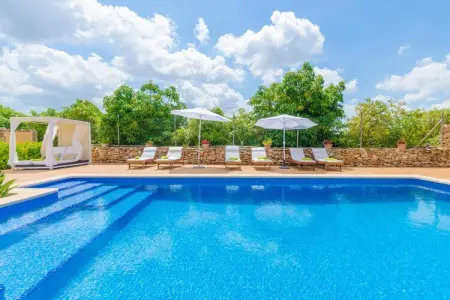 Villa Es Moyà Des Pins à Muro, piscine et jacuzzi : photo 45