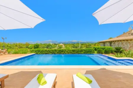 Villa Es Moyà Des Pins à Muro, piscine et jacuzzi : photo 46
