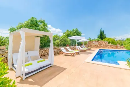 Villa Es Moyà Des Pins à Muro, piscine et jacuzzi : photo 47