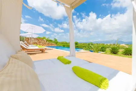 Villa Es Moyà Des Pins à Muro, piscine et jacuzzi : photo 48