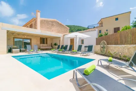 Location villa à Randa (algaida), Illes Balears, Maison de ville élégante avec piscine