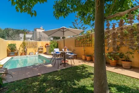 Els Àngels, villa 3 chambres avec piscine d'eau salée : photo 35