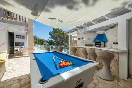 Villa Ocean View, piscine eau salée avec vue mer à Portals Nous : photo 7