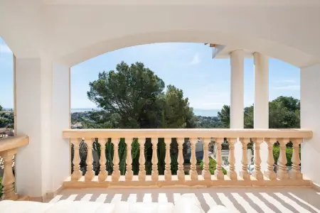 Villa Ocean View, piscine eau salée avec vue mer à Portals Nous : photo 25