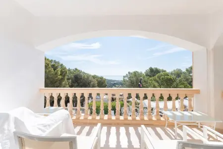 Villa Ocean View, piscine eau salée avec vue mer à Portals Nous : photo 34