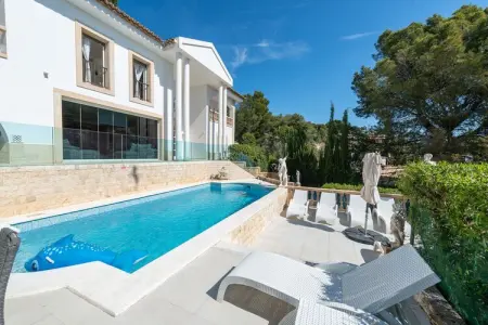 Villa Ocean View, piscine eau salée avec vue mer à Portals Nous : photo 39