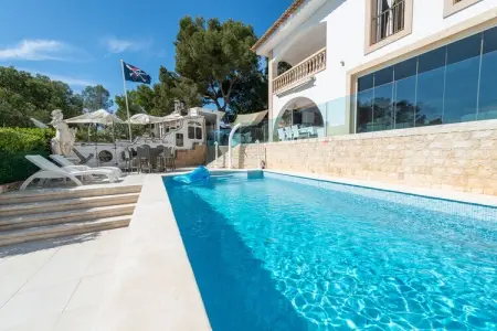 Villa Ocean View, piscine eau salée avec vue mer à Portals Nous : photo 40