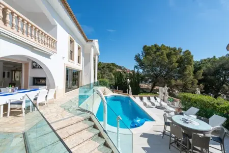 Villa Ocean View, piscine eau salée avec vue mer à Portals Nous : photo 42