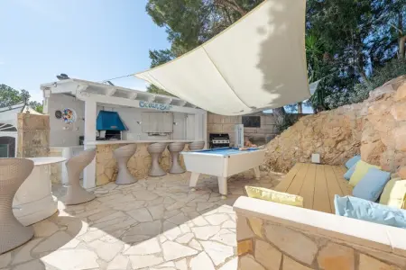 Villa Ocean View, piscine eau salée avec vue mer à Portals Nous : photo 43
