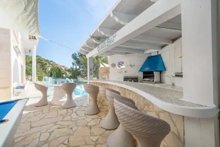 Villa Ocean View, piscine eau salée avec vue mer à Portals Nous : photo 44