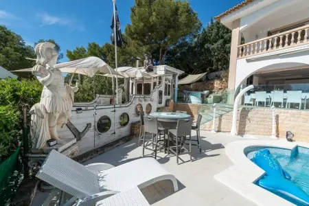 Villa Ocean View, piscine eau salée avec vue mer à Portals Nous : photo 46