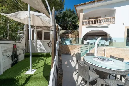 Villa Ocean View, piscine eau salée avec vue mer à Portals Nous : photo 47