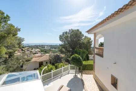 Villa Ocean View, piscine eau salée avec vue mer à Portals Nous : photo 54