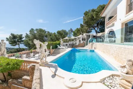 Villa Ocean View, piscine eau salée avec vue mer à Portals Nous : photo 55