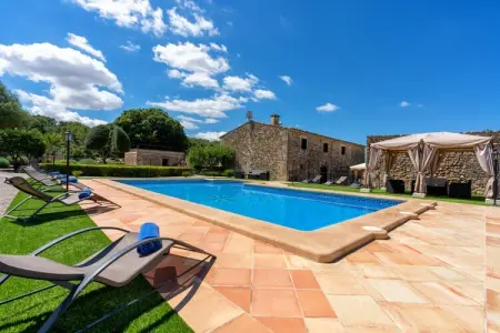 Cases De Son Roig, villa 6 pers. piscine 12x6m : photo 2